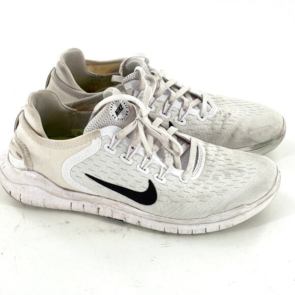 Nike Free RN 2018 Running Shoes 7.5 White 942836-100 Sneakers - Picture 2 of 6
